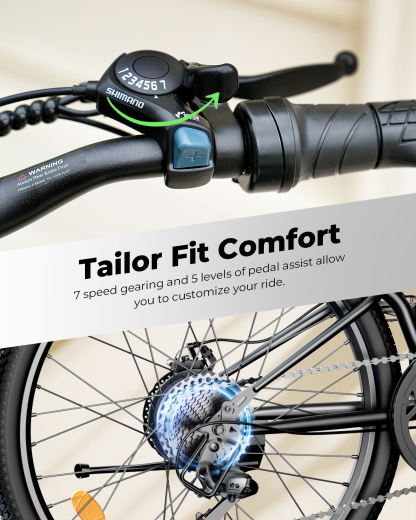 M40 Folding 500W Electric Bike for Adults with Basket
