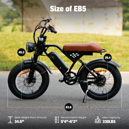 EB5 Electric Bike for Adults 