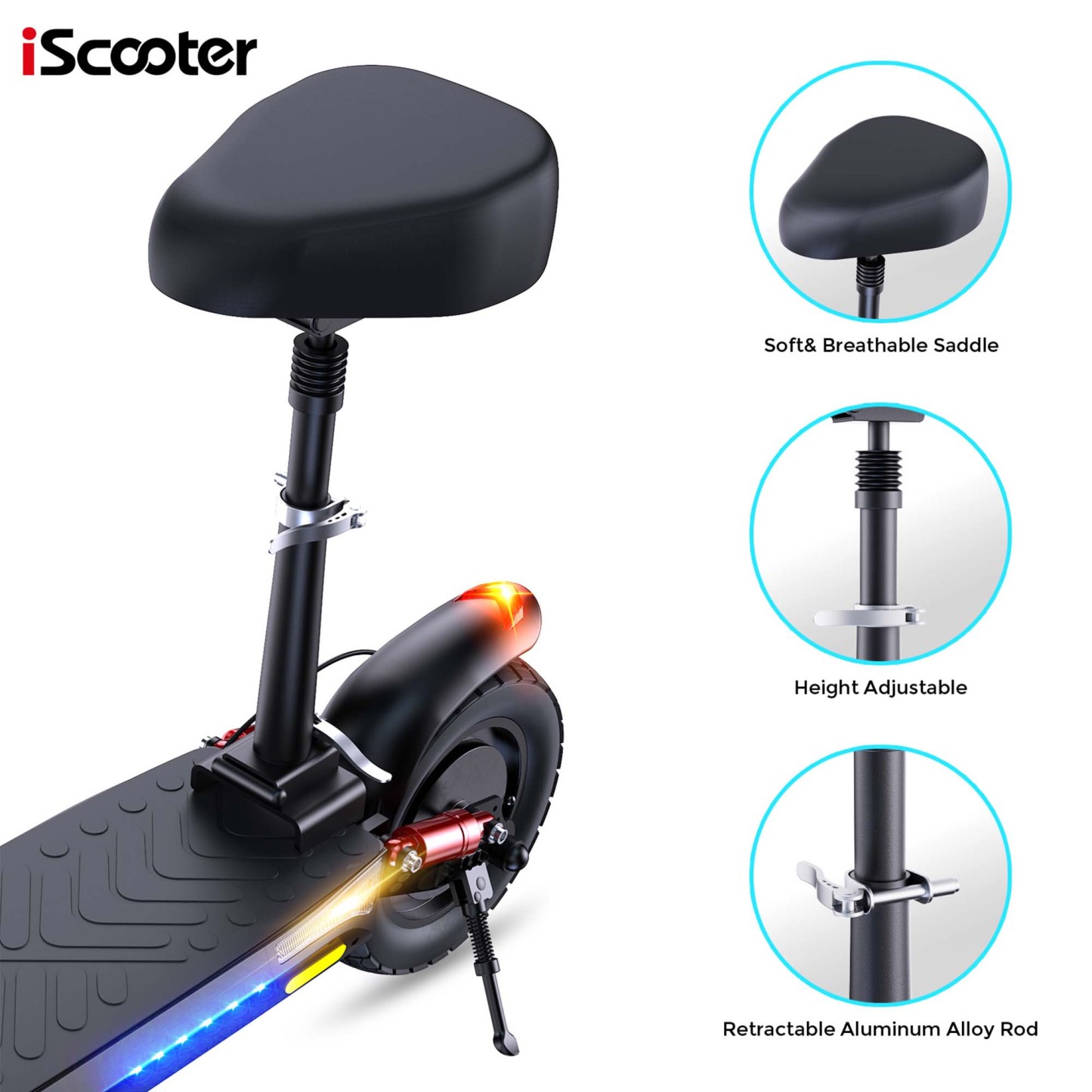 iX3 With Seat 800W Off Road Electric Scooter