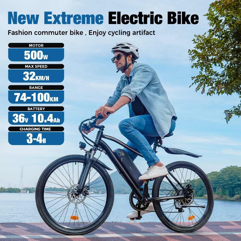 EB3 500W Motor Electric Bike for Adults 