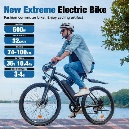 EB3 500W Motor Electric Bike for Adults 