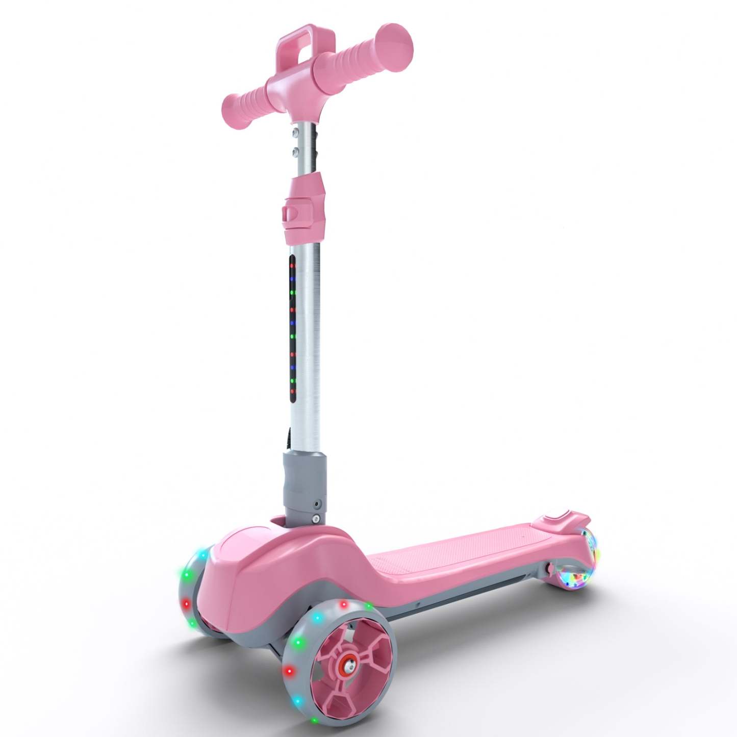 iScooter iK2 3-Wheel Electric Scooter Adjustable Height for Kids Ages 3-8 Unique Gift