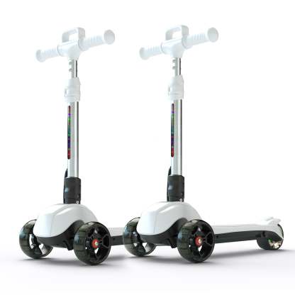 iScooter iK2 3-Wheel Electric Scooter Adjustable Height for Kids Ages 3-8 Unique Gift