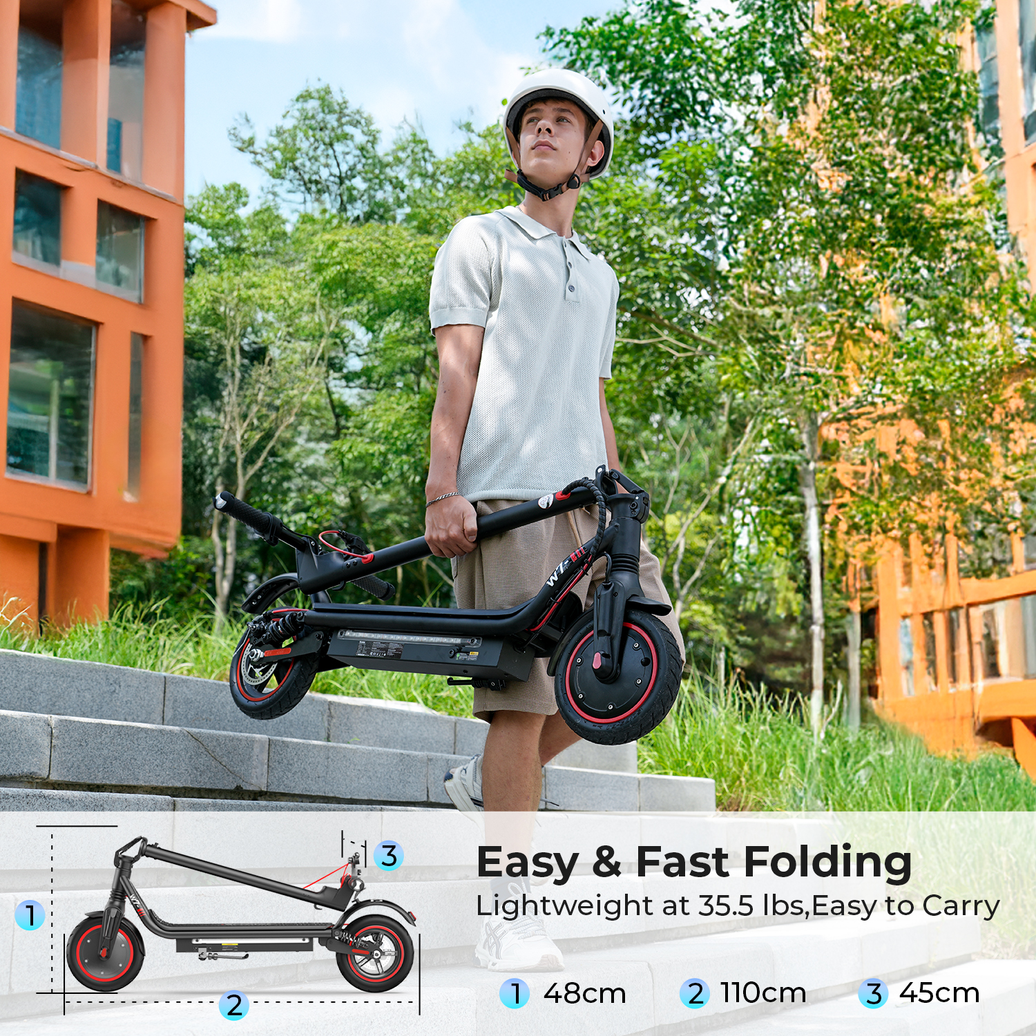W7 350W Electric Scooter