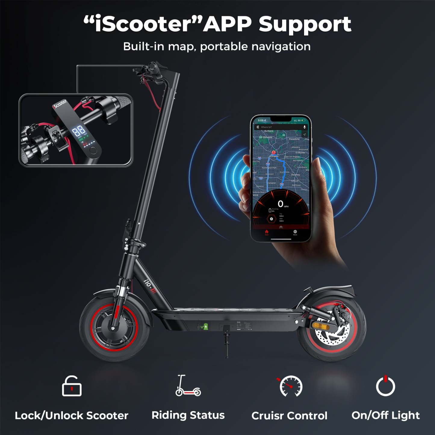 i10 Commuter  Electric Scooter for Adult