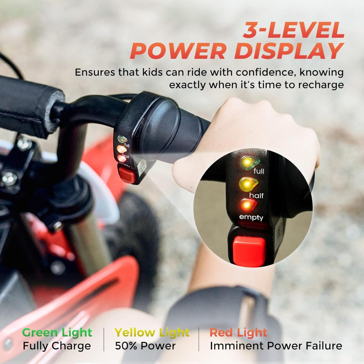 A12 Electric Dirt Bike for Kids