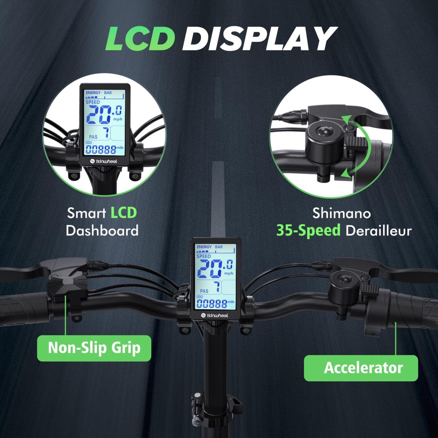 U5 Pro 800W Motor Folding Electric Bike for Adults