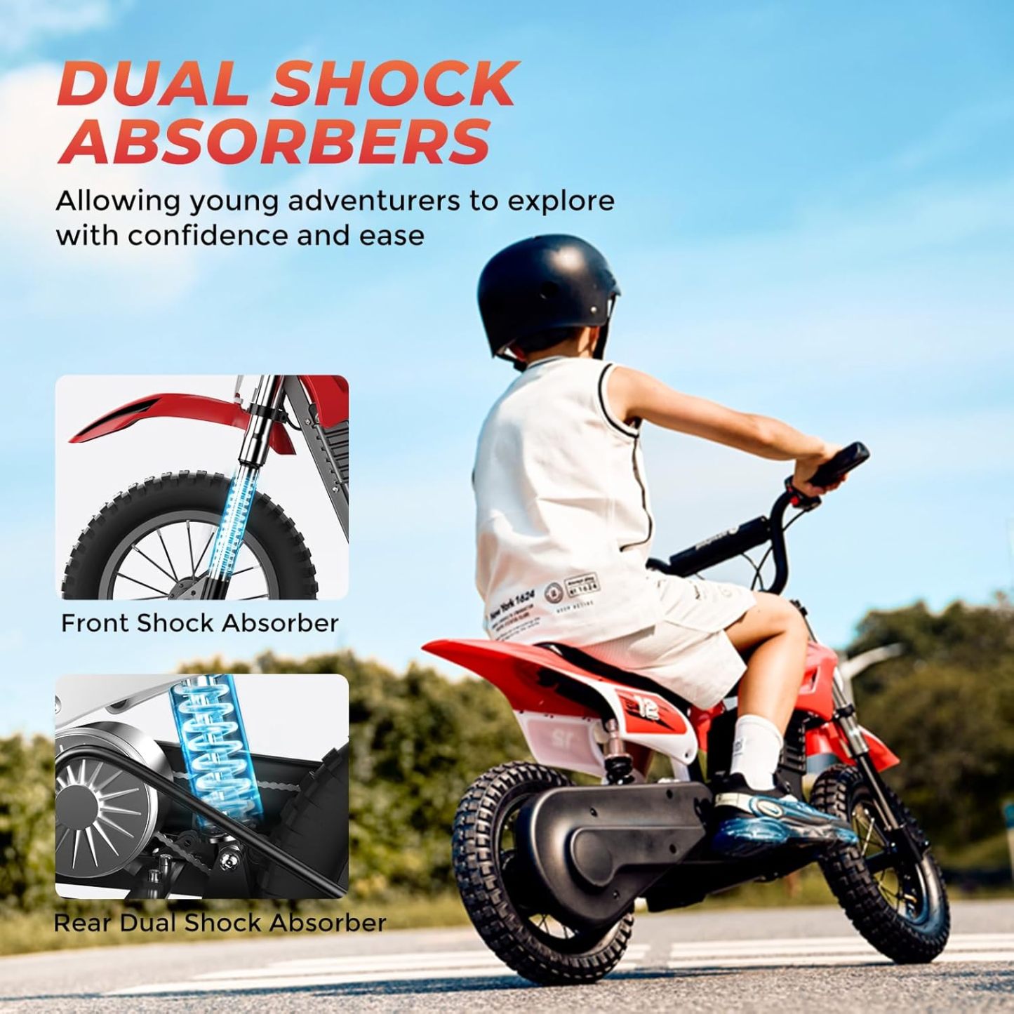 A12 Electric Dirt Bike for Kids