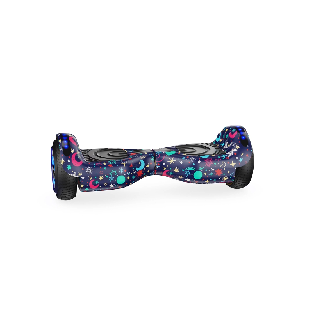 H1 6.5" Bluetooth Hoverboard For Kids 500W Motor&LED Wheel, Star