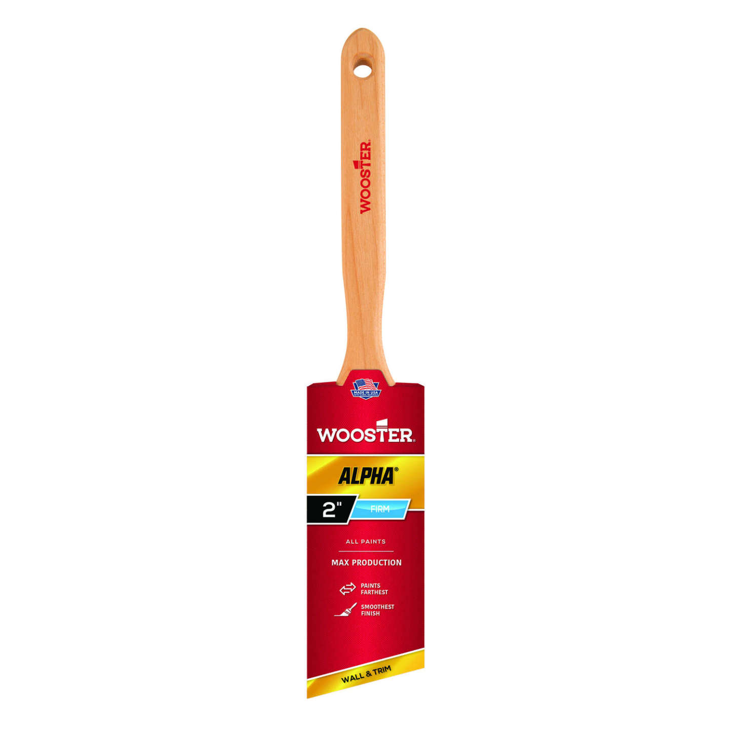 Wooster Alpha 2" - 3" Angle Sash Brush and Thin Angle Sash Brush