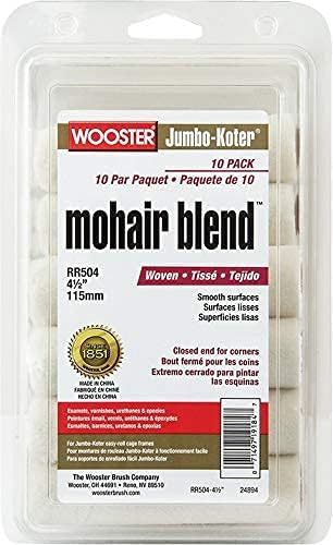 Wooster Brush 4-1/2" Jumbo-KOTER Mohair Blend 10PK Mini RLR