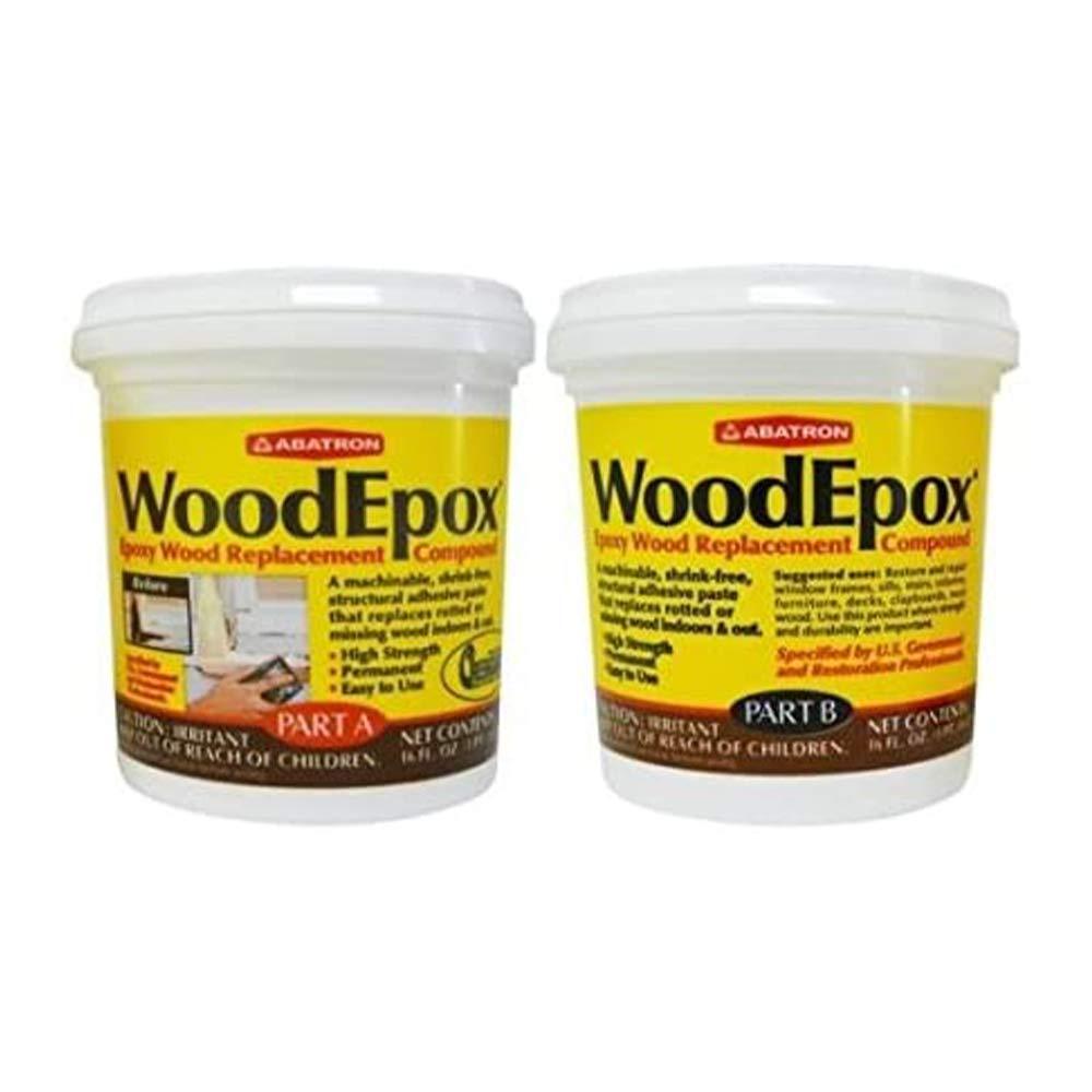 Abatron Woodepox Restoration Kit in 12oz - 2 Gallon
