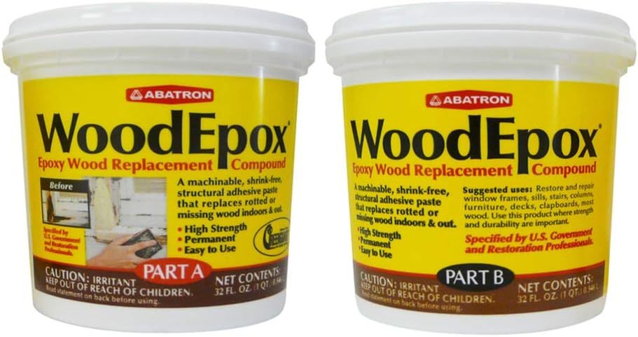 Abatron Woodepox Restoration Kit in 12oz - 2 Gallon