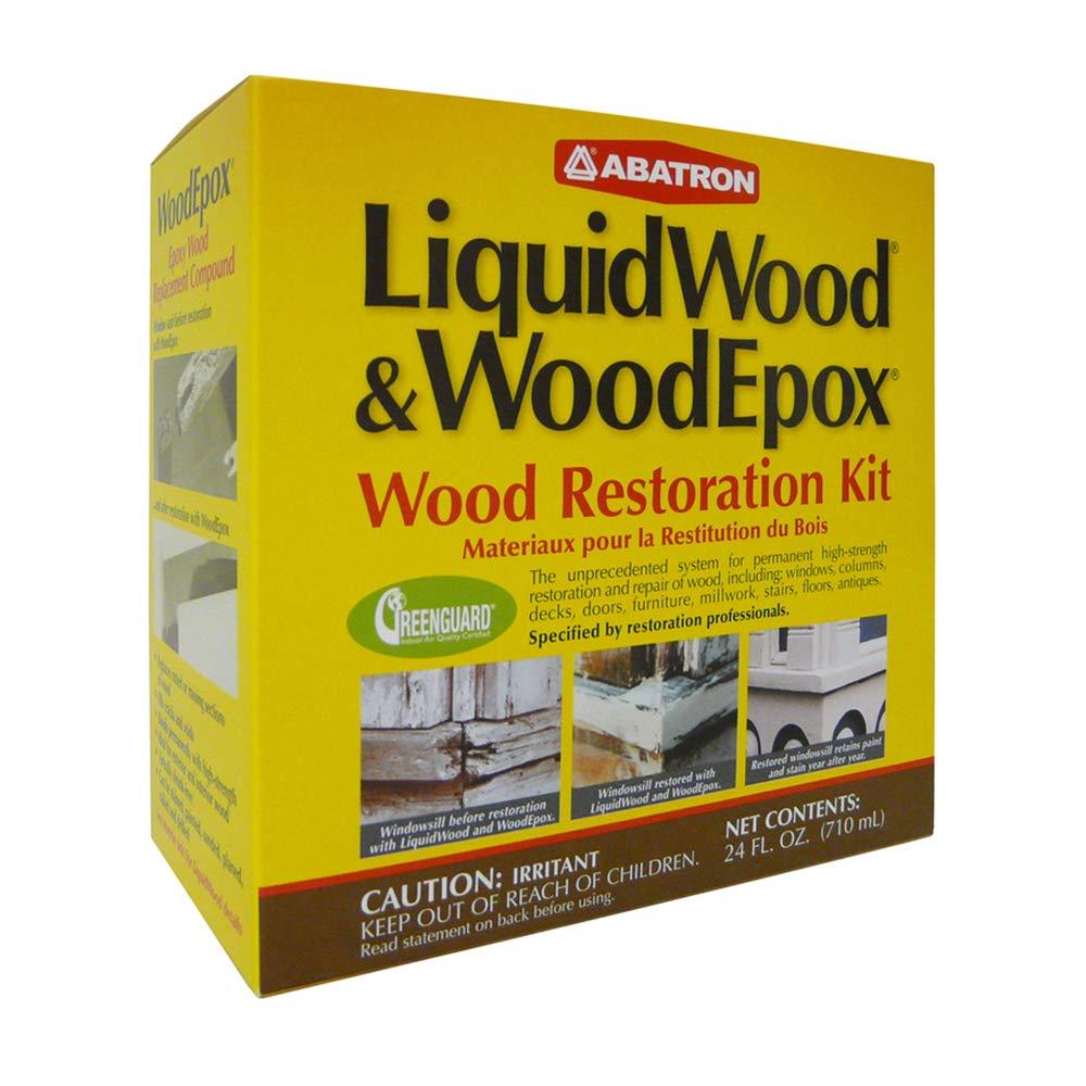 Abatron Woodepox Restoration Kit in 12oz - 2 Gallon