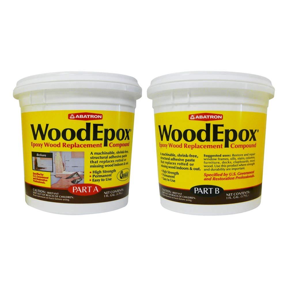 Abatron Woodepox Restoration Kit in 12oz - 2 Gallon