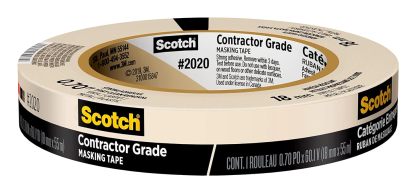 3M 2020 Production Masking Tape from 1" - 2" in Various Packs Qualitie