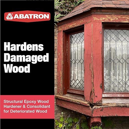 Abatron LiquidWood Epoxy Wood Consolidant, 2 Quart Kit, Part A & B