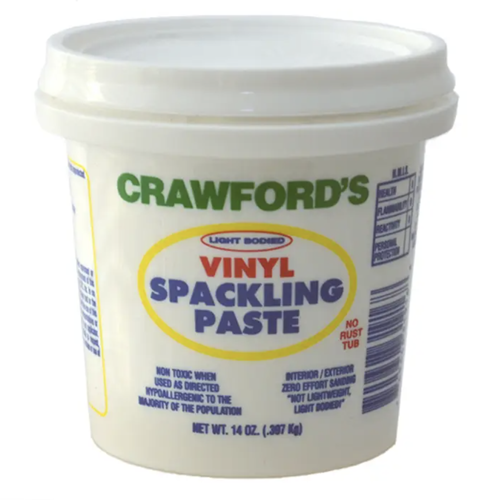 14 Oz Crawford Products 31916 Crawford’s Interior/Exterior Spackling