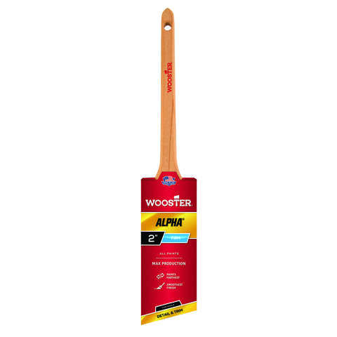 Wooster Alpha 2" - 3" Angle Sash Brush and Thin Angle Sash Brush