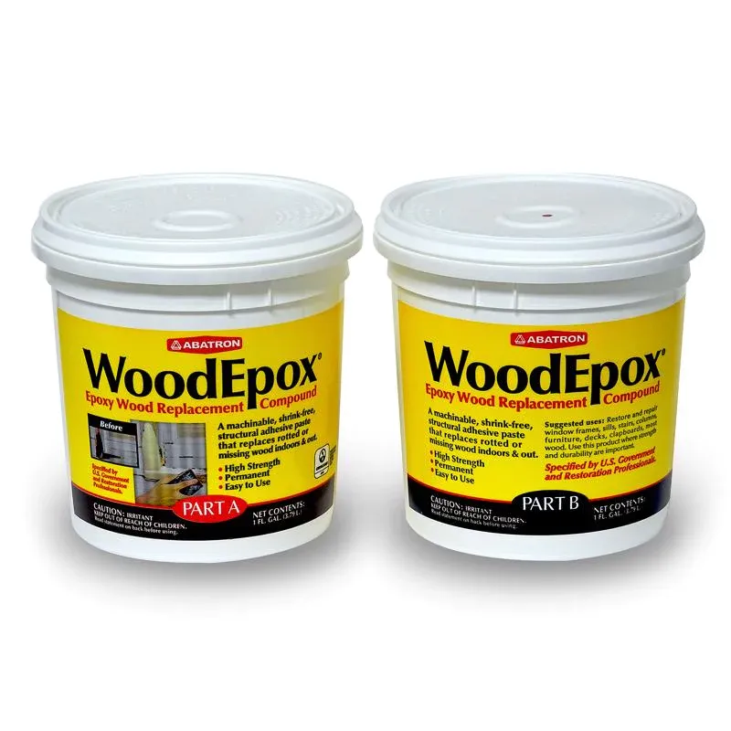 Abatron Woodepox Restoration Kit in 12oz - 2 Gallon