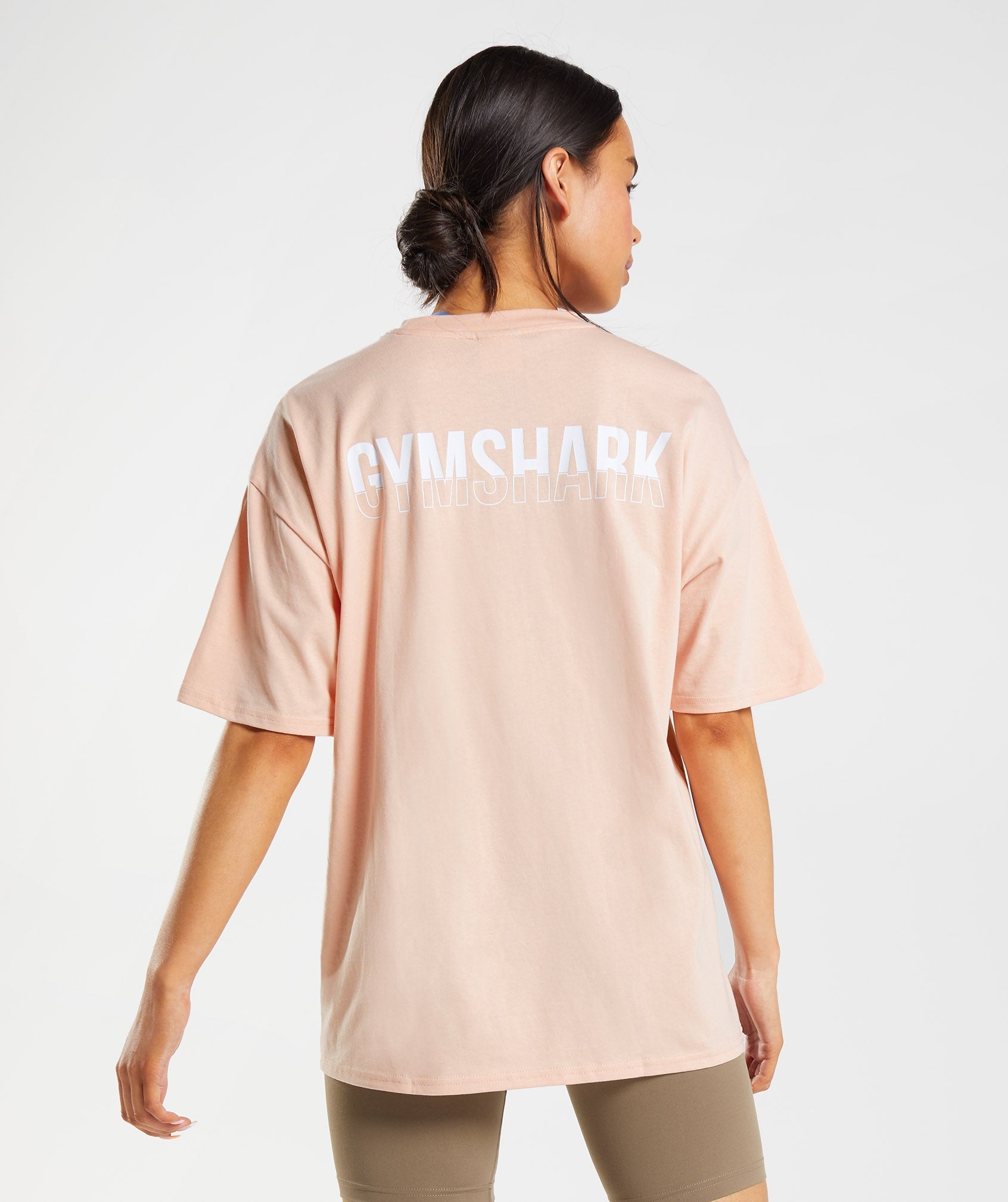 Fraction Oversized T-Shirt Clay Pink