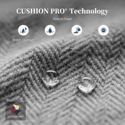 4 Piece Metal Outdoor Patio Furniture Set, Patio Conversation Sets 1 2-Seater Sofa, 2 Single Sofa with 5.75" Extra Thick Cushion and Coffee Table