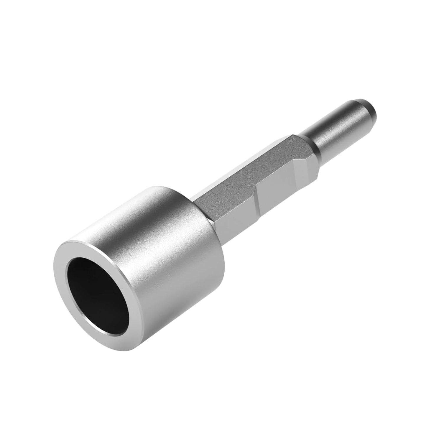 65A Shank T-Post Driver, 2 Inch Diameter Head, 8-2/3 Inches Long Ground Rod Driver, 40Cr Post Adapter, Ideal for Driving T Posts, Fence Posts and Ground Rods