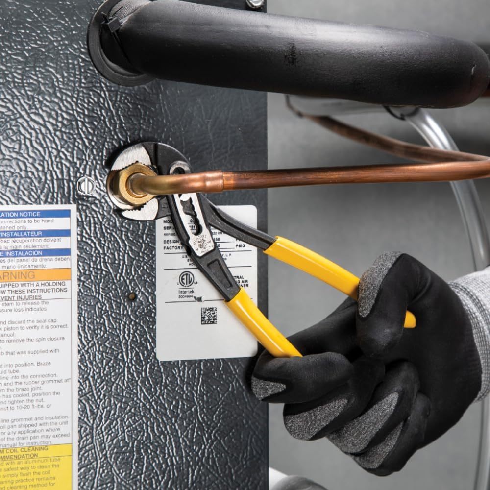 7-Inch and 10-Inch Classic Klaw Quick-Adjust V-Jaw Tongue and Groove Pliers, 2-Piece