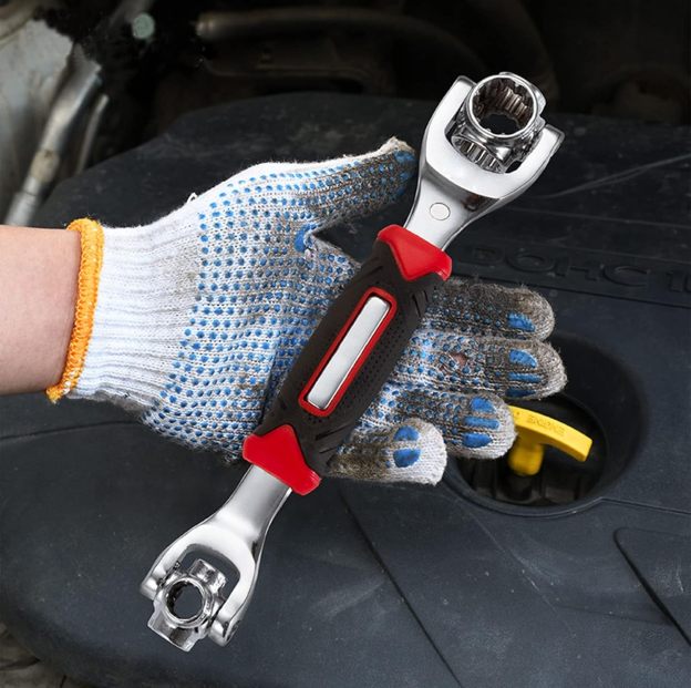 Multi-Purpose Socket Wrench Multi-Function 52 in 1 with Magnetic Double Head