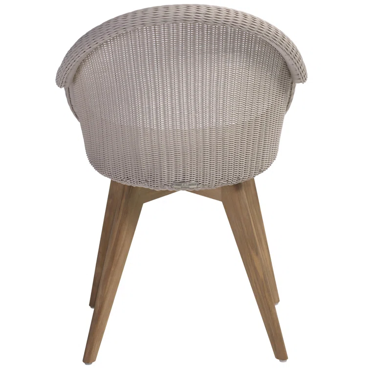 Gipsy Edgard Patio Dining Side Chair with Cushion
