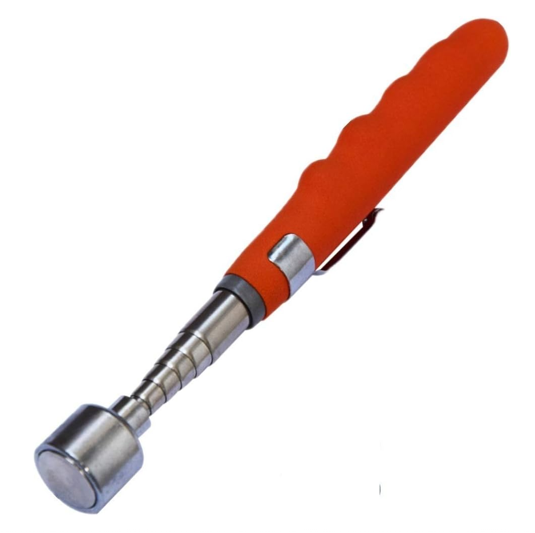 Telescoping Magnetic Pick Up Tool Extendable 31" 20 lb Telescopic Magnet Stick Useful for Hard-to-Reach