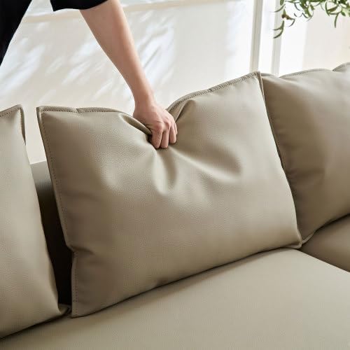 128.74" Modern Sectional curved Sofa Couch for Living Room