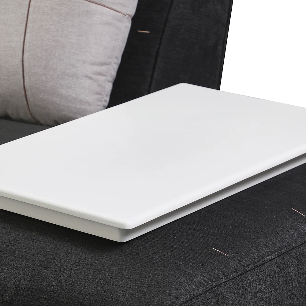 102" Deep Gray Modular Armless 4 Seaters Sofa Linen Upholstery for Living Room