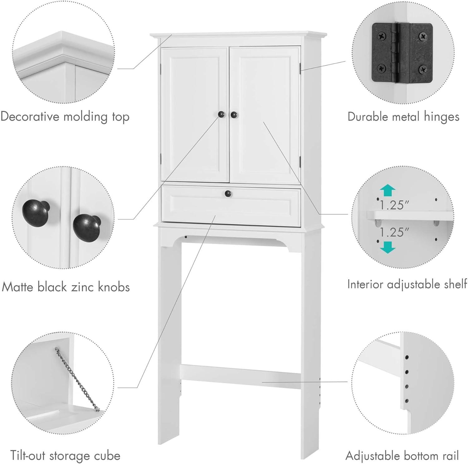 Over The Toilet Storage Cabinet, Bathroom Above Toilet Storage Cabinet