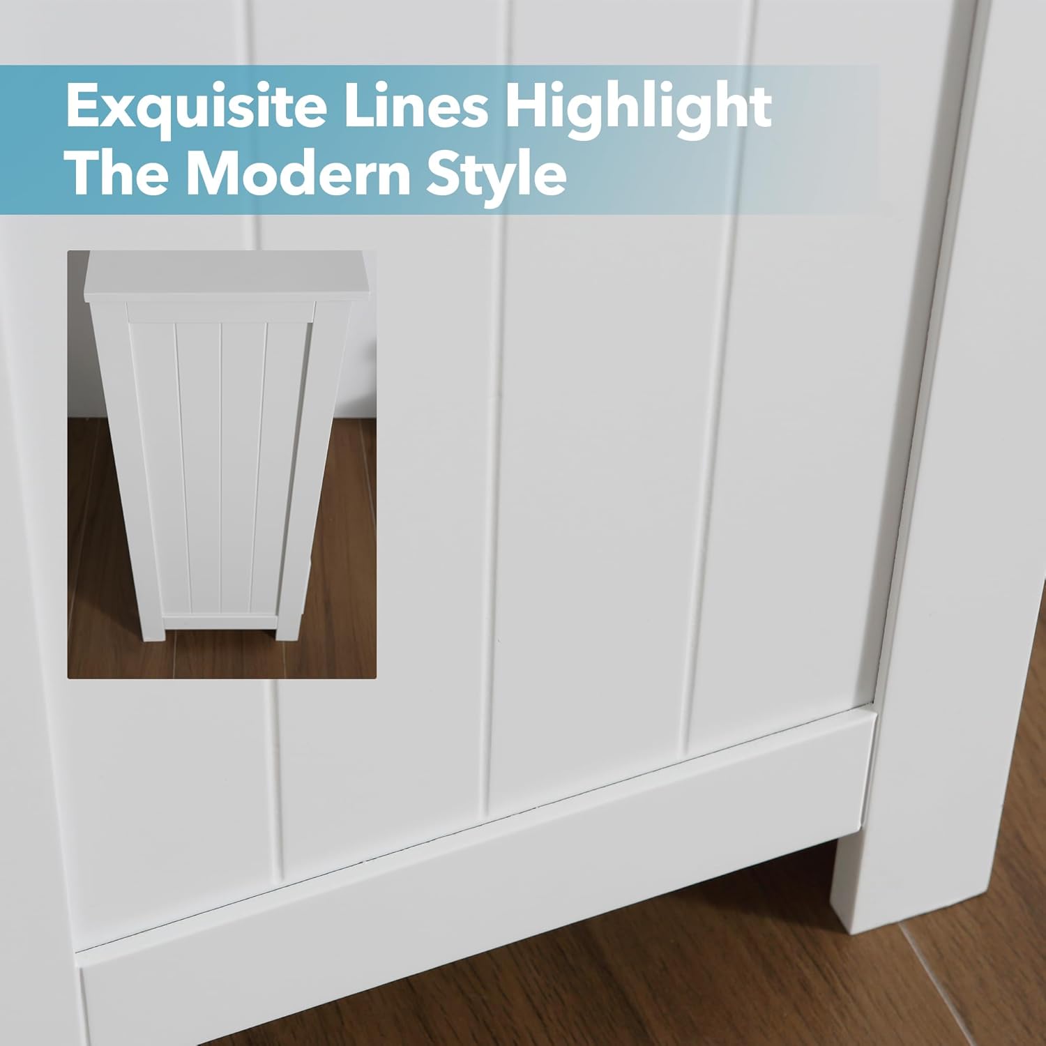 Bathroom Floor Cabinet 22x32 Inch Bathroom Cabinets Freestanding Storage Cabinet with Adjustable Shelves