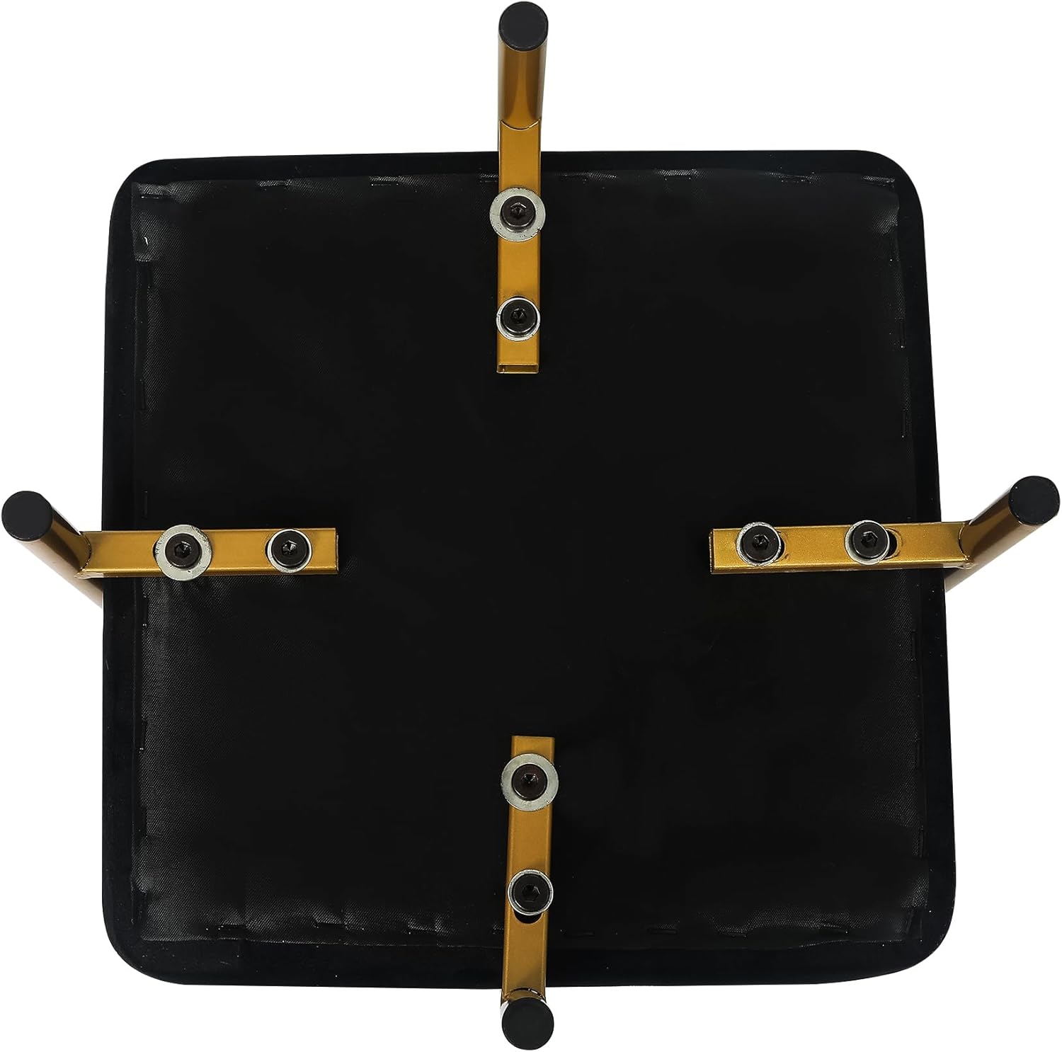 Upholstered Tufted Square Storage Ottomans