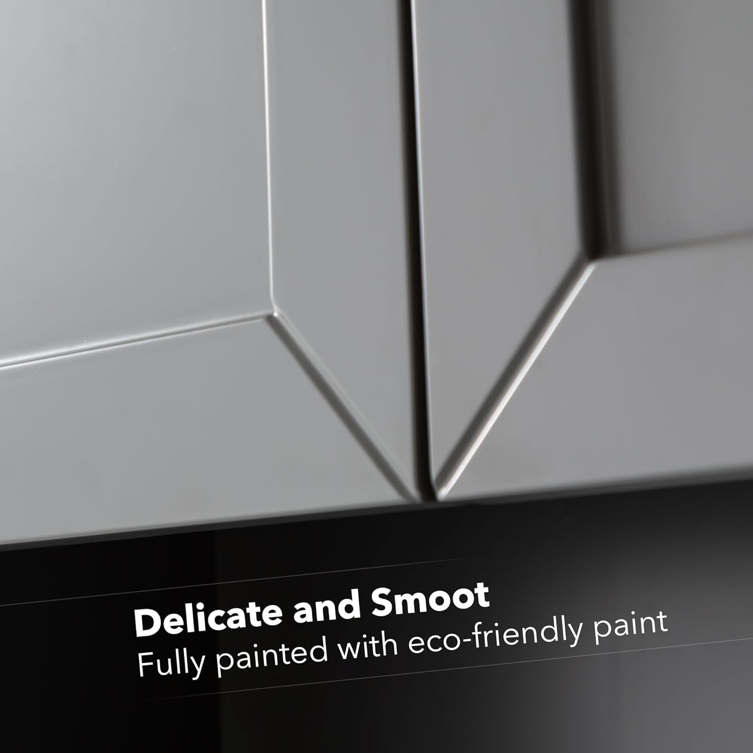 Grey Wall Mounted Bathroom Cabinet 24x30 Inch Wooden Over Toilet Storage Cabinet with 2 Doors