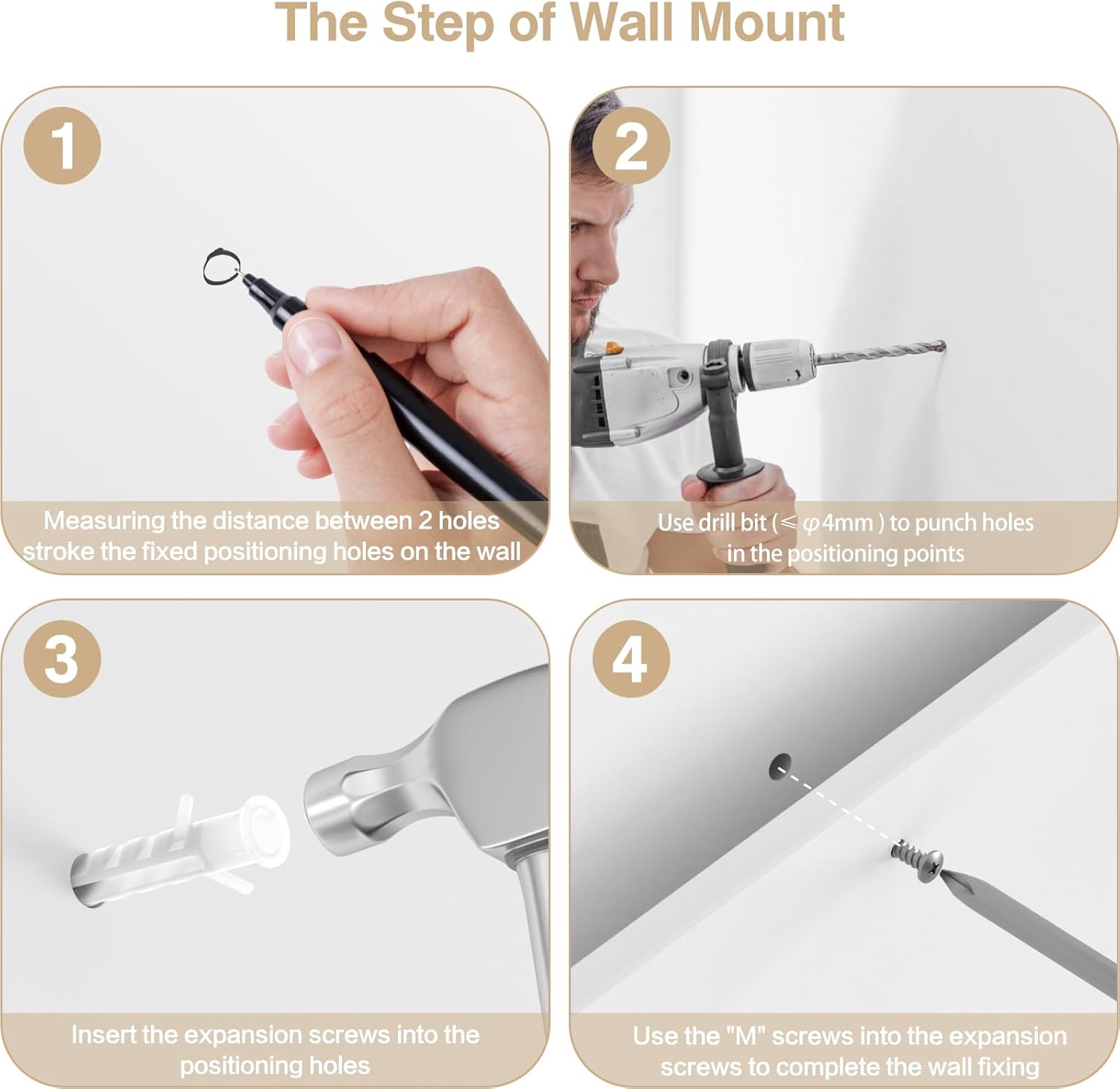 Bathroom Medicine Cabinet, Bathroom Cabinet Wall Mount with Doors & Adjustable Shlef, Over The Toilet Bathroom Storage Cabinet