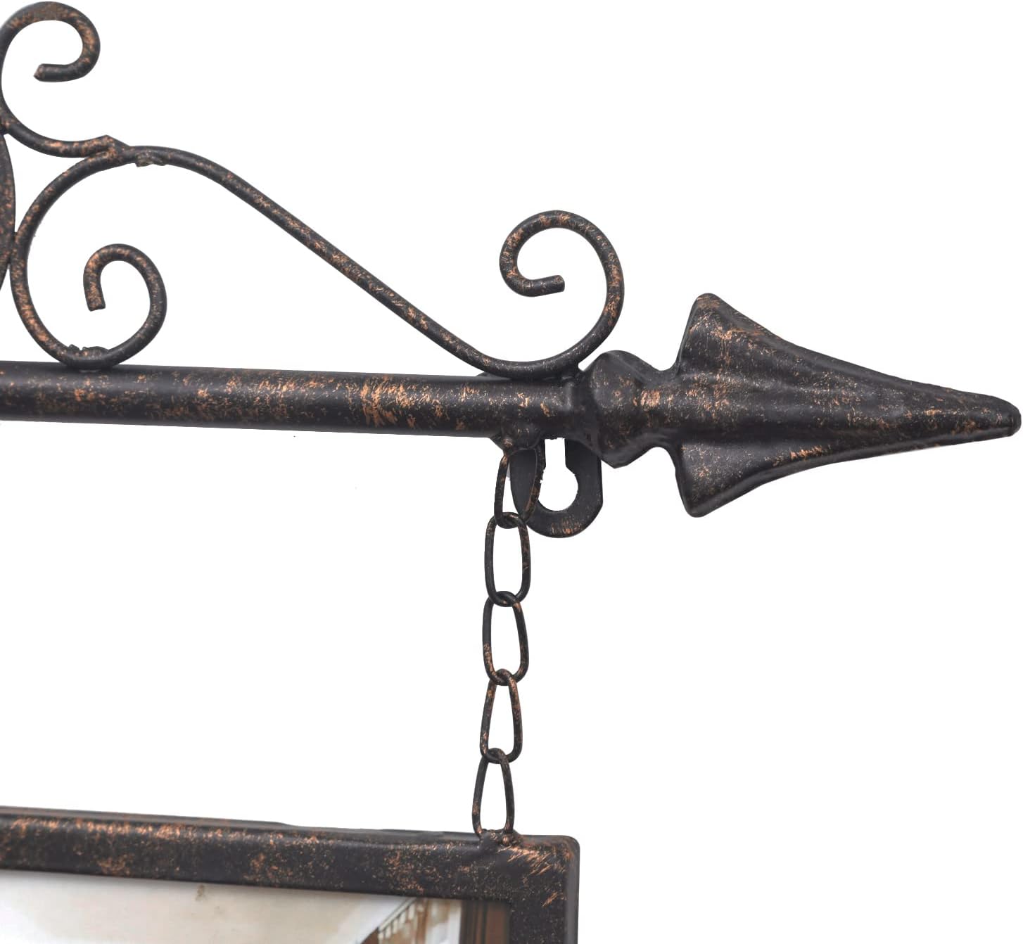 4 x 6 Metal Photo Frame Decorative Wall Hanging Collage Picture Frame with 3 Openings