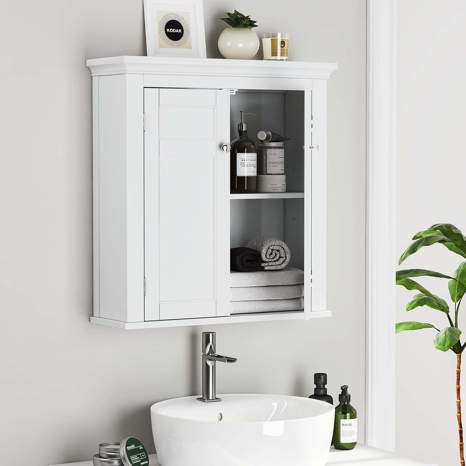 Bathroom Cabinet Wall Mounted, Hanging Bathroom Storage Cabinet Over Toilet