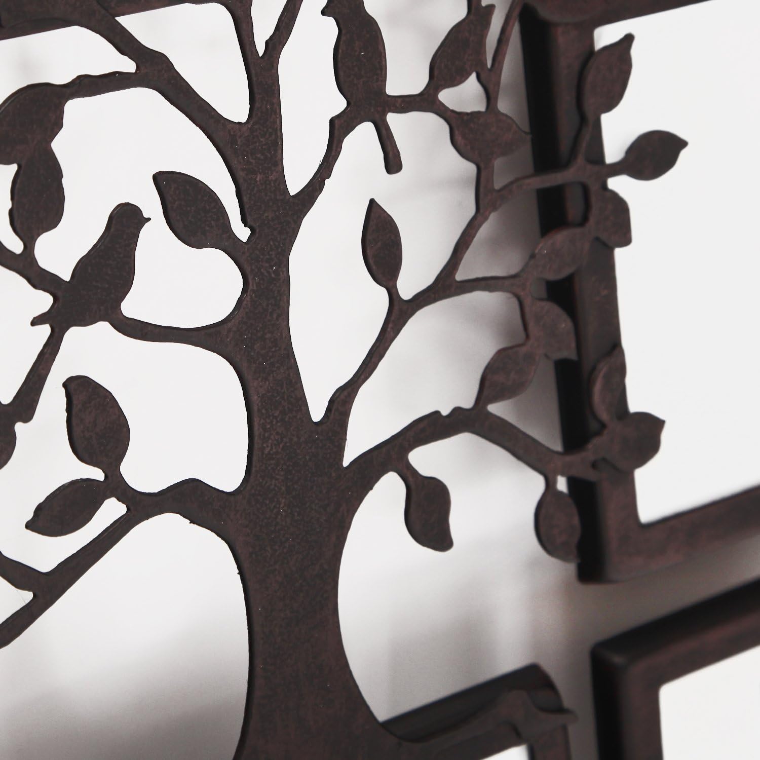 Opening Decorative Iron Metal Wall Hanging Collage Picture Photo Frame