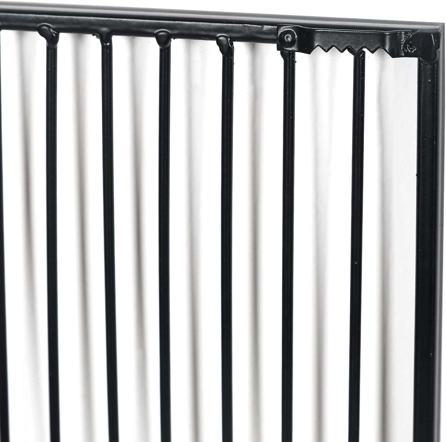 Minimalist Wall Decor Framed Abstract Wall Art, 19 x 23 inch Black Metal Line Home Decor