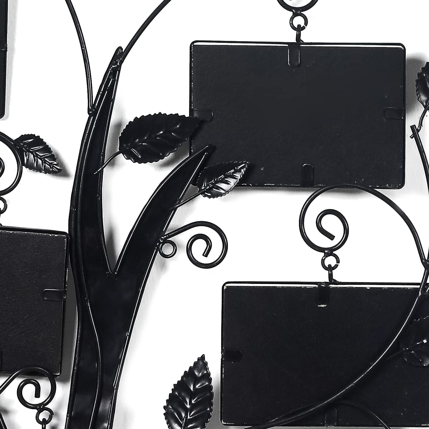 Decorative Metal Wall Hanging Collage Picture Frame with 9 Openings