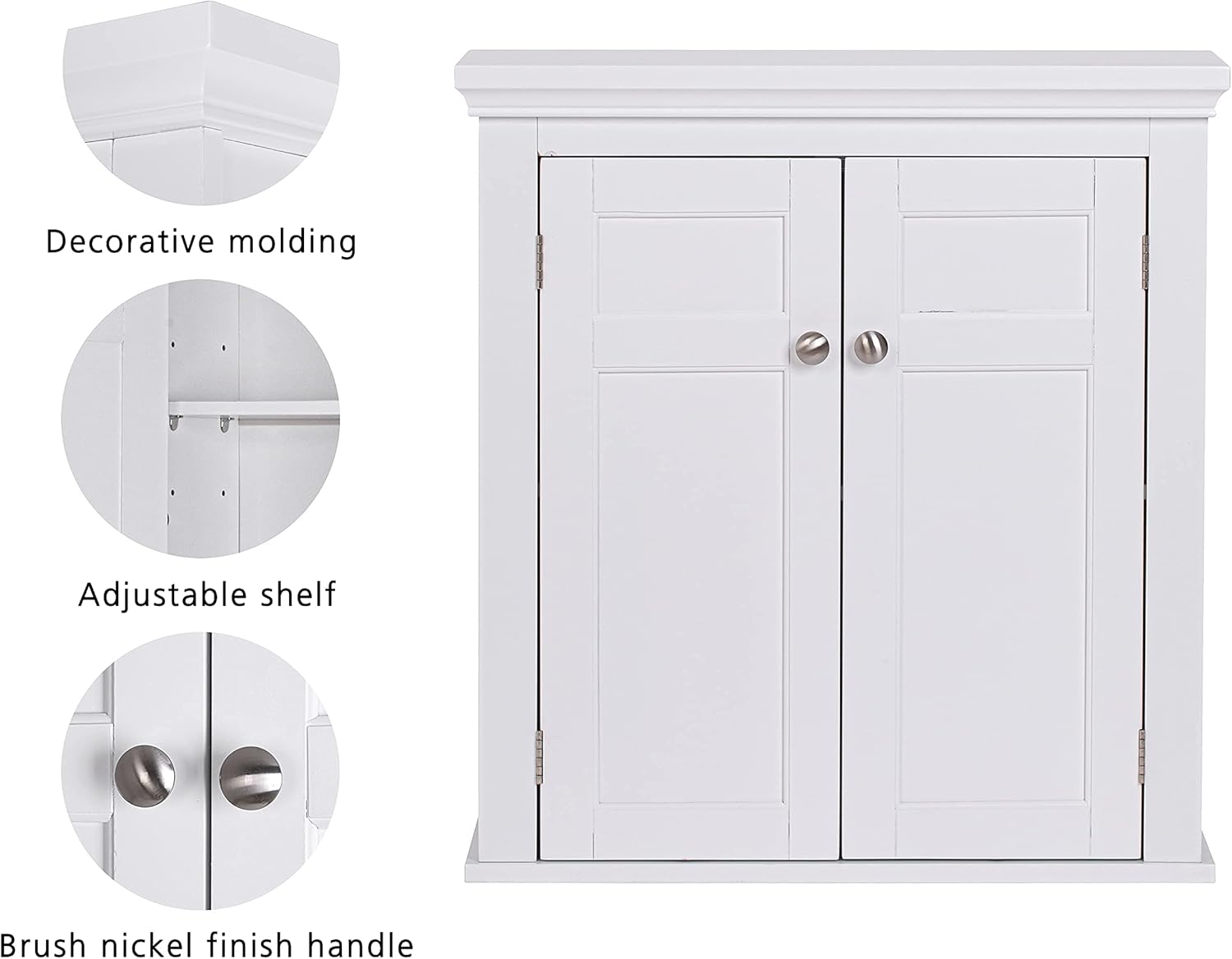 Bathroom Cabinet Wall Mounted, Hanging Bathroom Storage Cabinet Over Toilet
