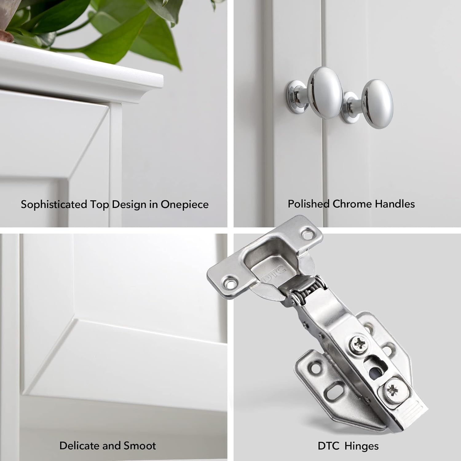 White Bathroom Wall Cabinet Over The Toilet Storage Cabinet, 24x30 Inch Wood Medicine Cabinets Wall Mounted Bathroom Cabinet