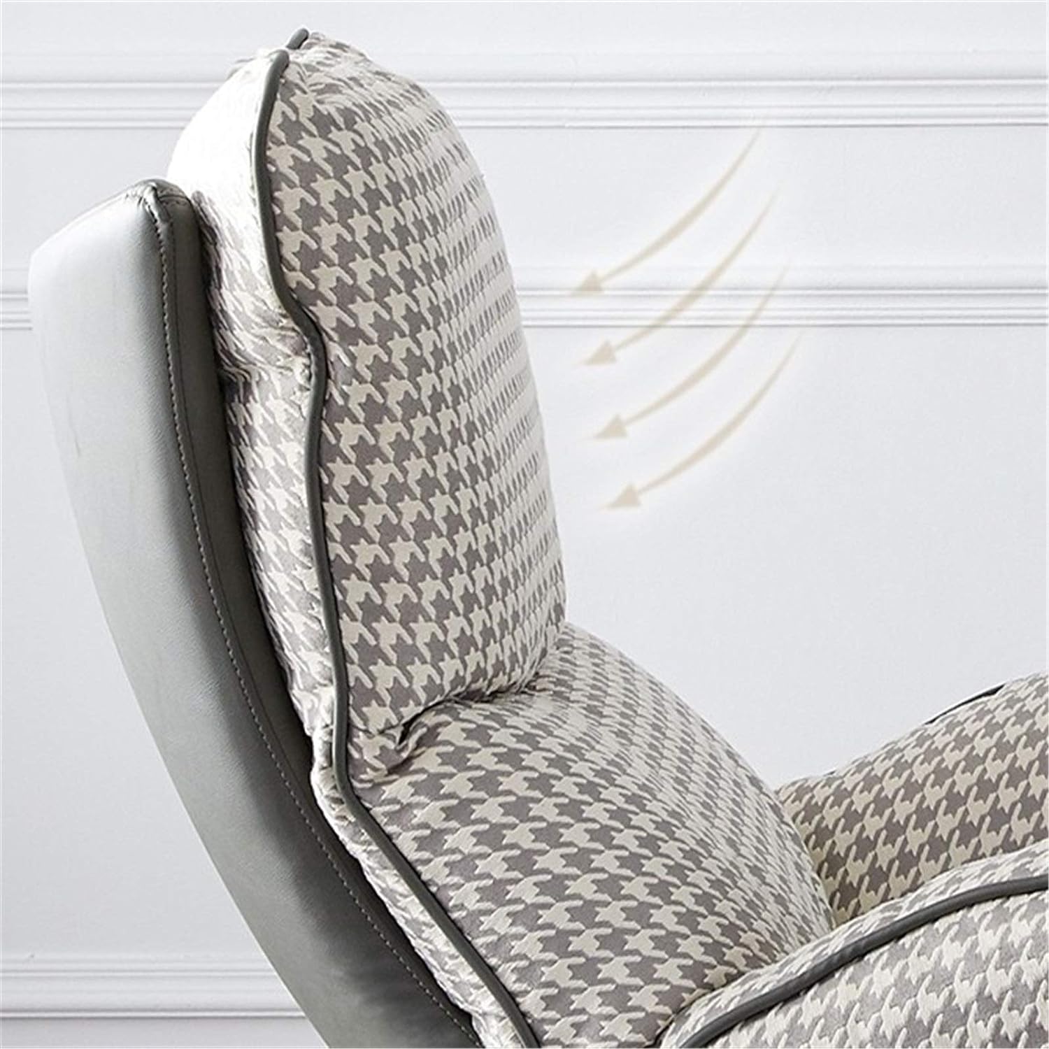 Rocking Chair Nordic Simple Rocking Chair Lazy Leisure Backrest Balcony Single Chair