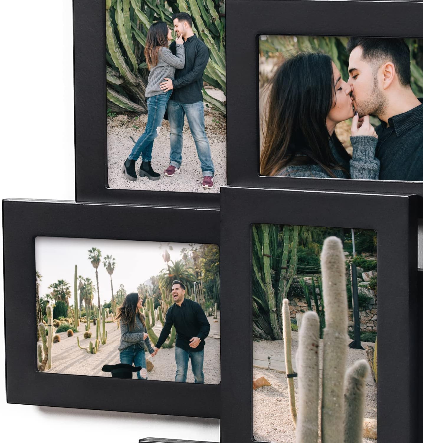 Decorative Handcrafted Wood Wall Hanging Collage Picture Frame