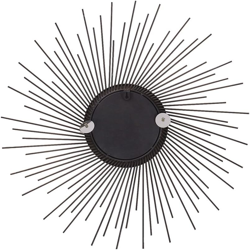 Sunburst Gold Mirrors 24.6" for Wall, Large Metal Decorative Entry Wall-Mounted Mirrors