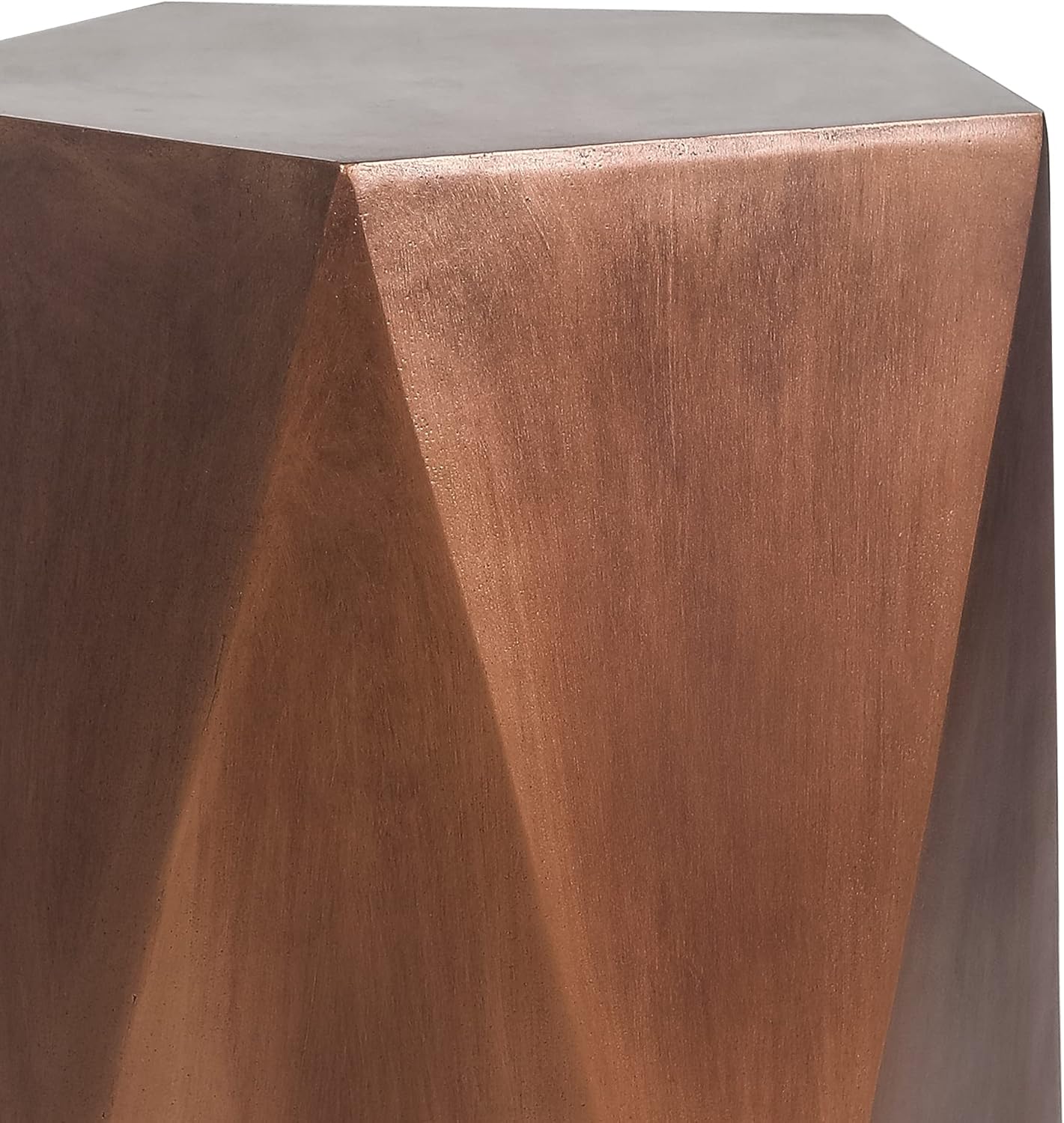 Concrete Outdoor Side, Accent End Coffee Table Plant Stand