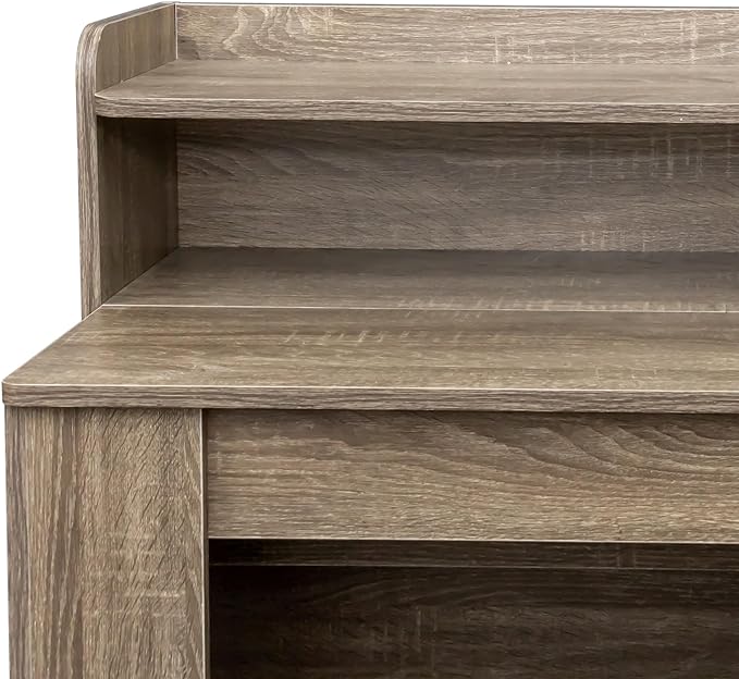 98.43" Expandable Dining Table, Modern Extendable Dining Room Table with Storage